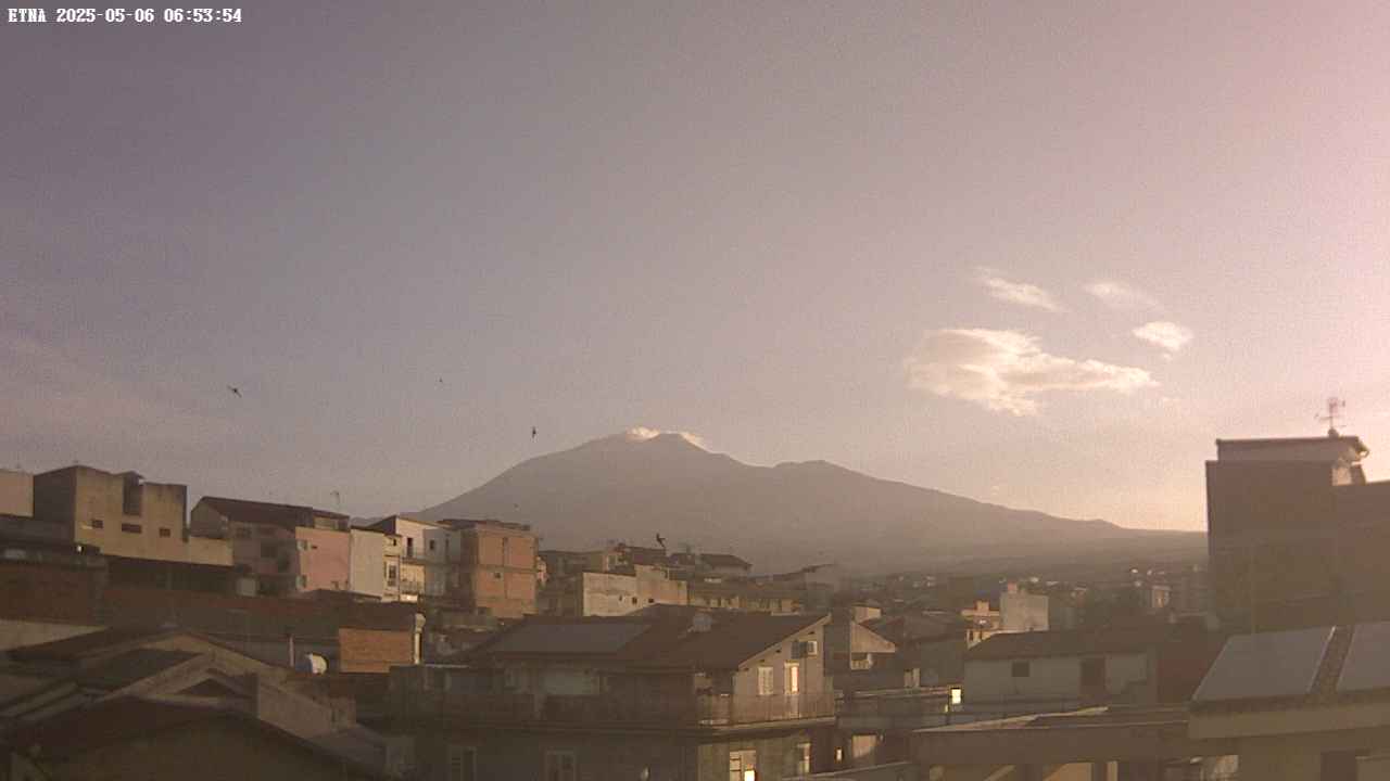 immagine della webcam nei dintorni di Catania Fontanarossa: webcam Paternò