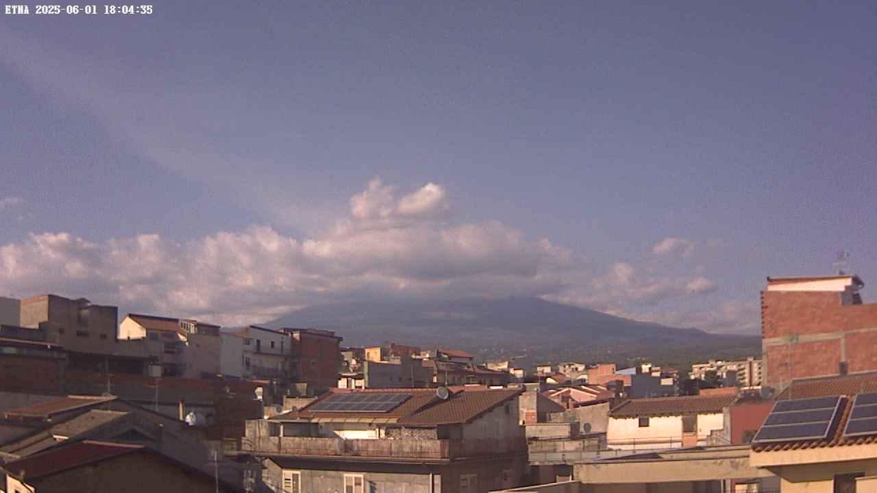 immagine della webcam nei dintorni di Nicolosi: webcam Paternò
