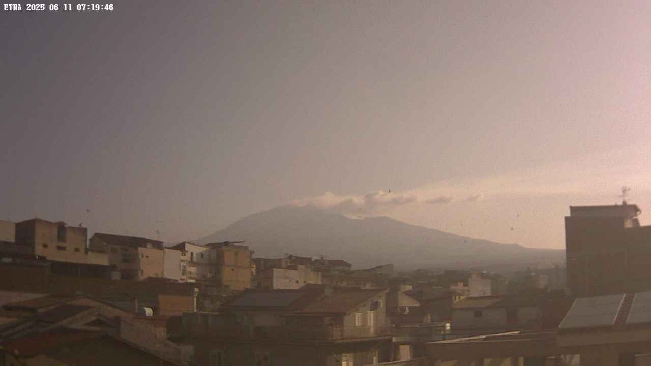 immagine della webcam nei dintorni di Camporotondo Etneo: webcam Paternò