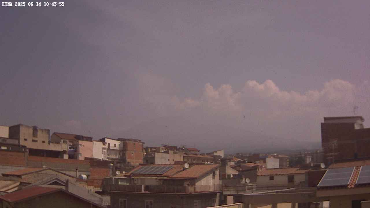 immagine della webcam nei dintorni di Camporotondo Etneo: webcam Paternò