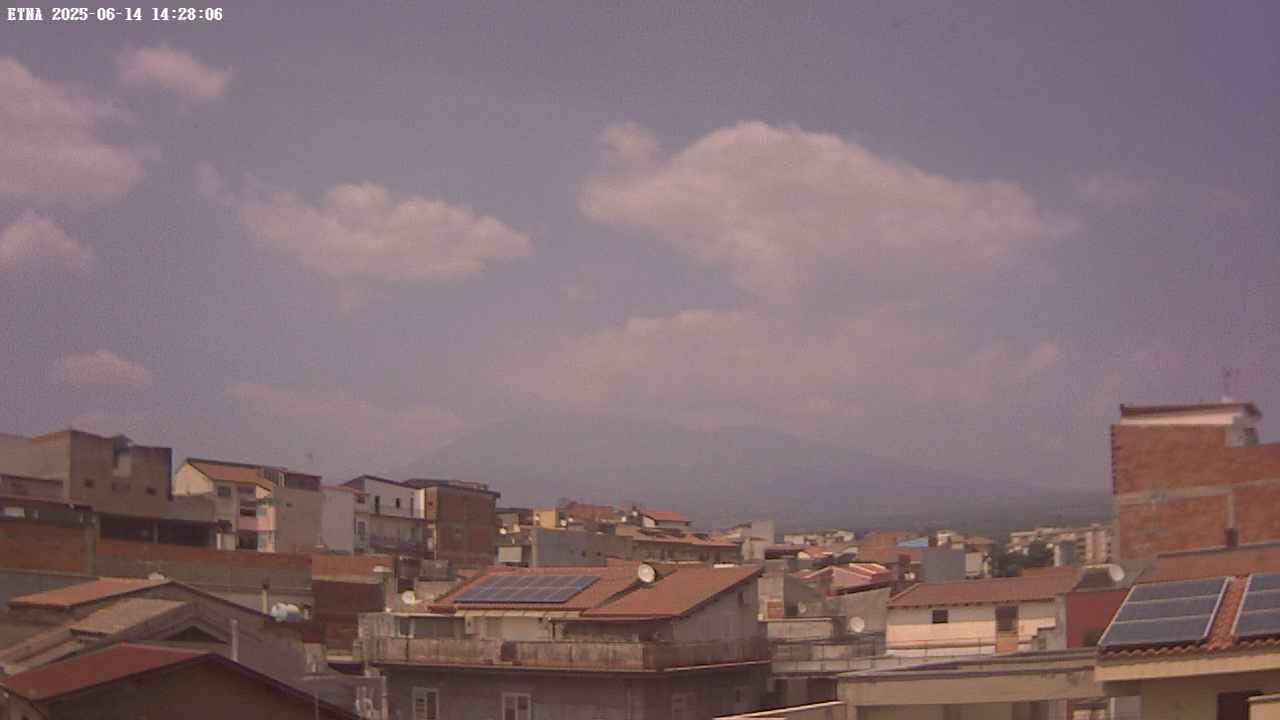 immagine della webcam nei dintorni di Linguaglossa: webcam Paternò