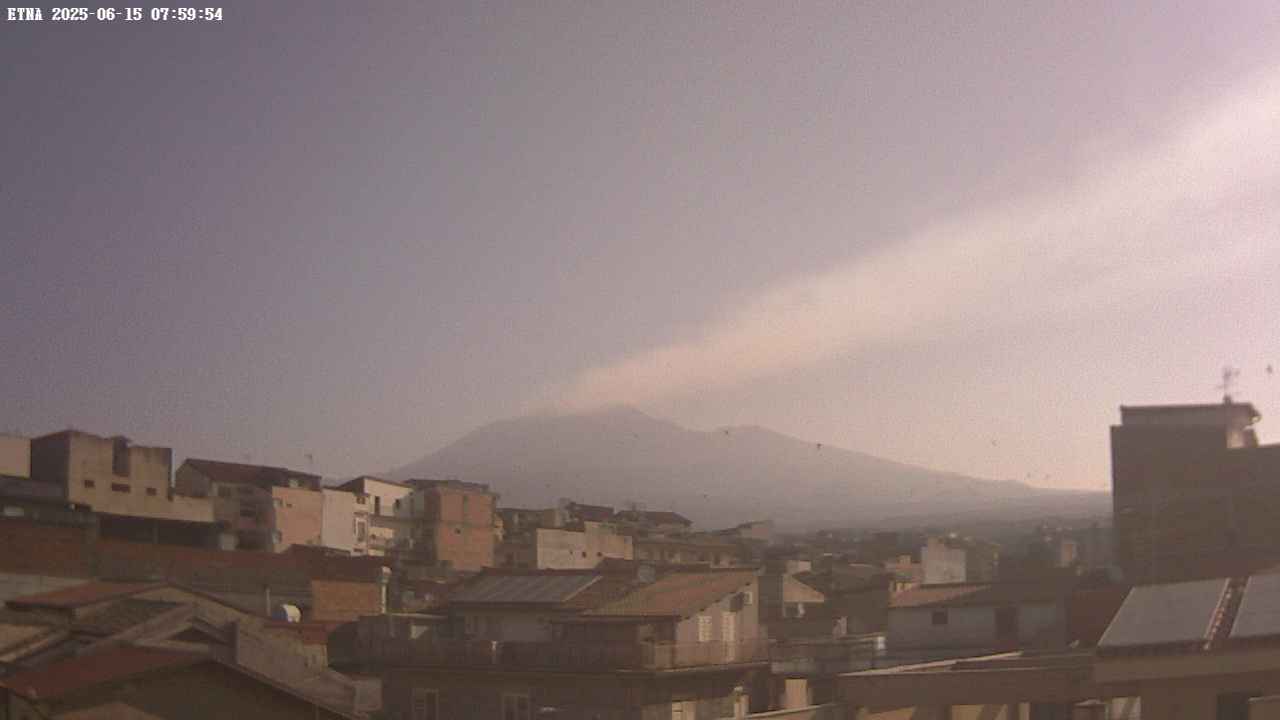 immagine della webcam nei dintorni di Camporotondo Etneo: webcam Paternò