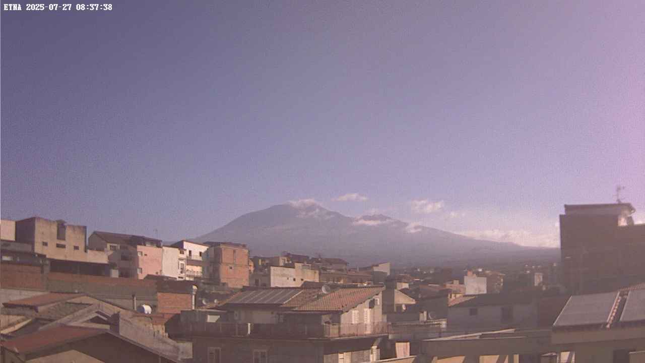 immagine della webcam nei dintorni di Trecastagni: webcam Paternò