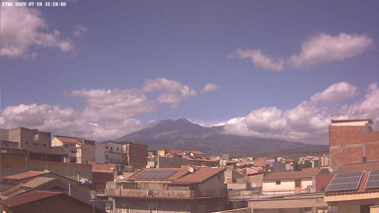 immagine della webcam nei dintorni di Pedara: webcam Paternò
