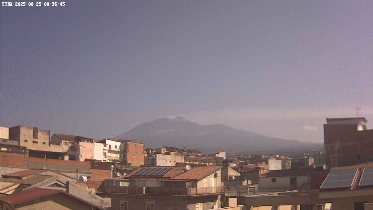 immagine della webcam nei dintorni di Pedara: webcam Paternò