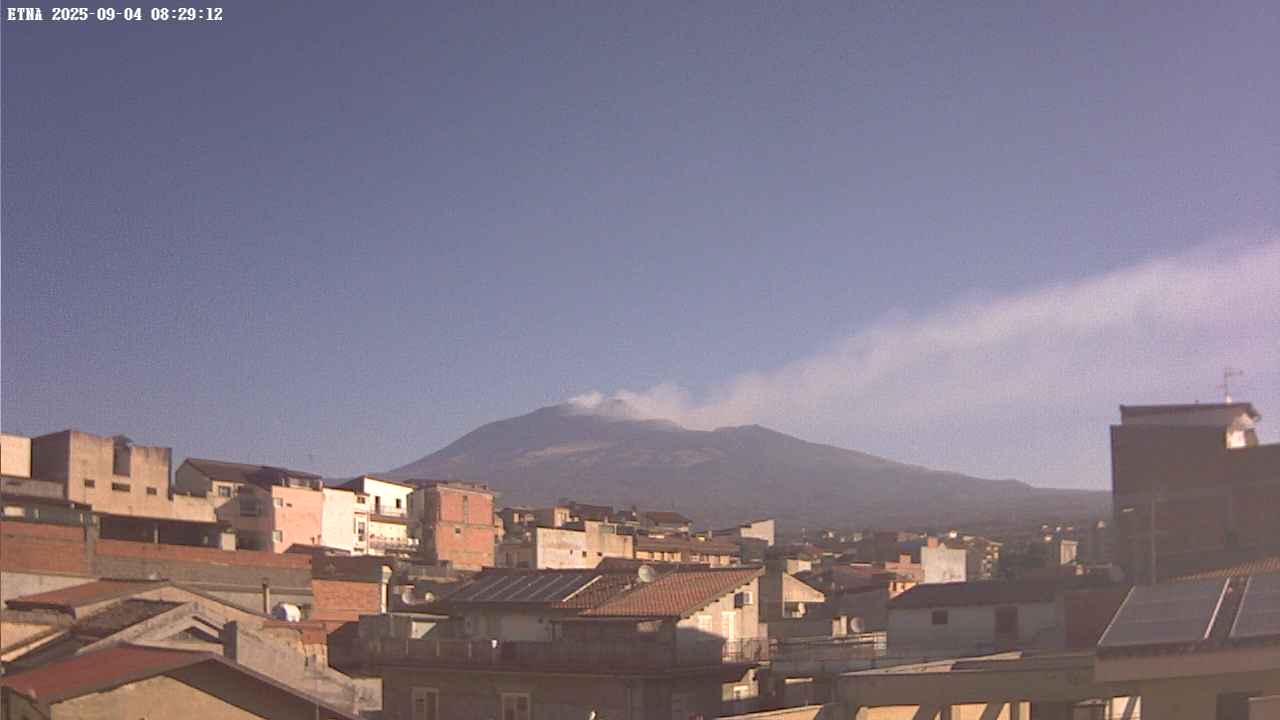 immagine della webcam nei dintorni di Linguaglossa: webcam Paternò