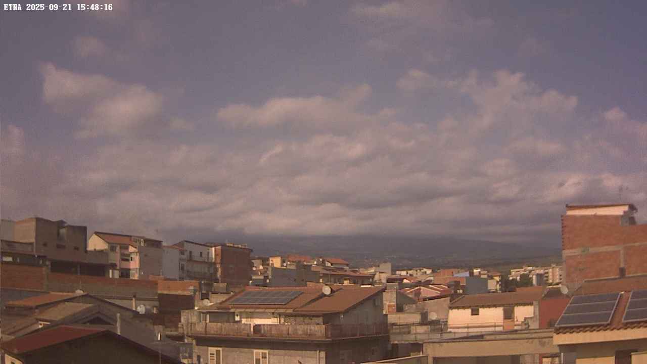 immagine della webcam nei dintorni di Camporotondo Etneo: webcam Paternò