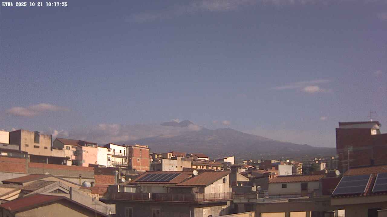 immagine della webcam nei dintorni di Etna: webcam Paternò