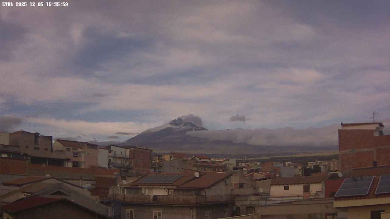 immagine della webcam nei dintorni di Etna: webcam Paternò