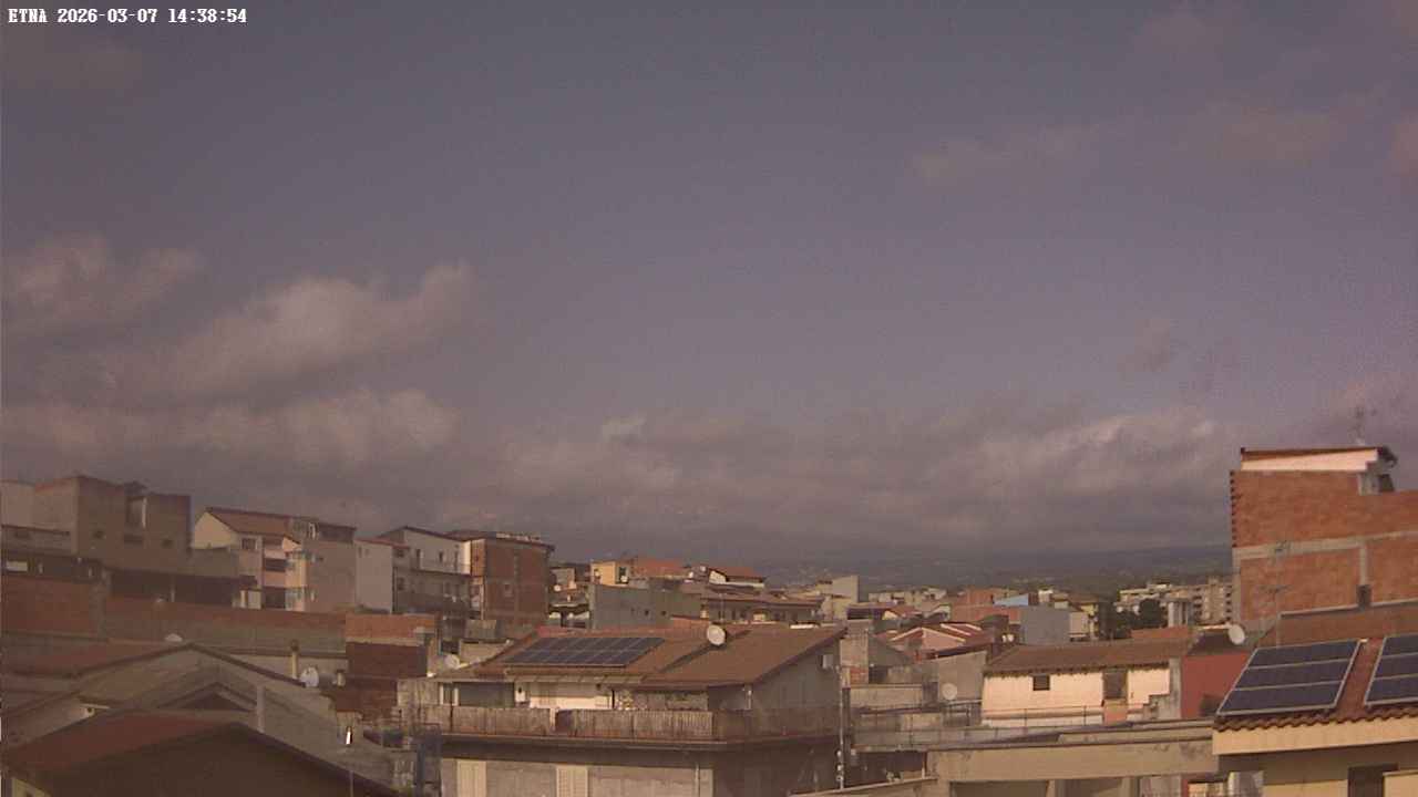immagine della webcam nei dintorni di Aci Castello: webcam Paternò