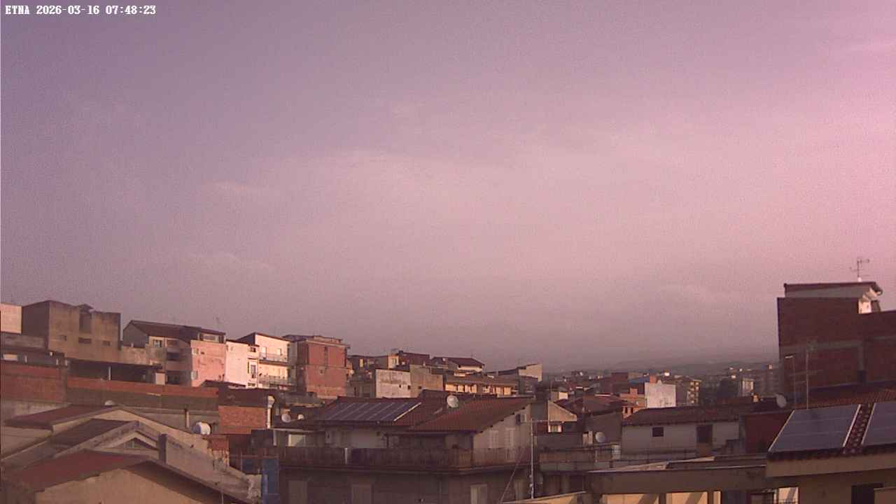 immagine della webcam nei dintorni di Pedara: webcam Paternò