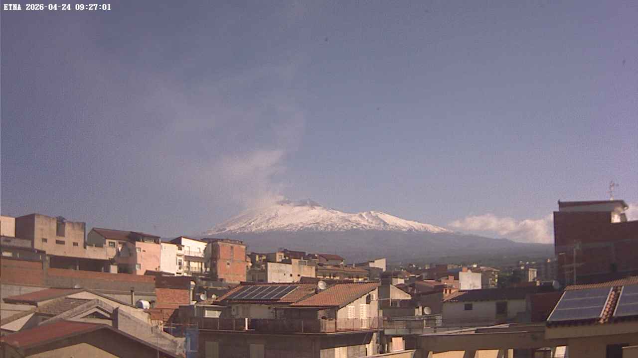 immagine della webcam nei dintorni di Etna: webcam Paternò