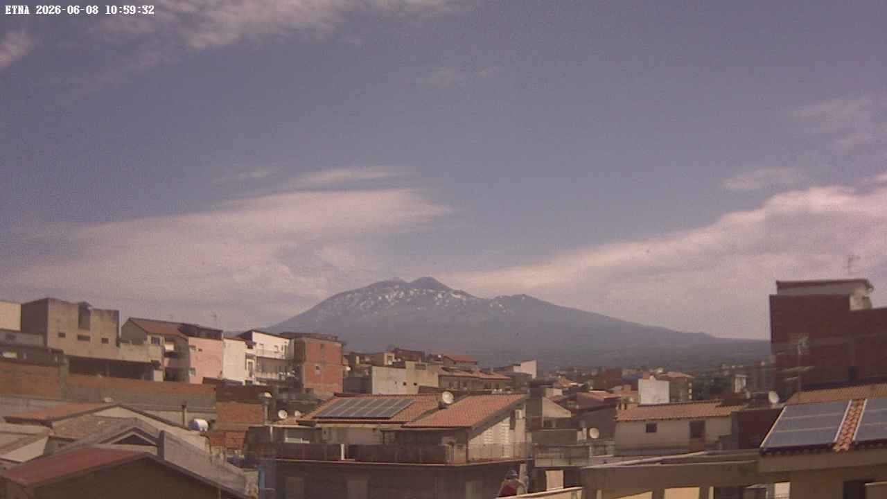 immagine della webcam nei dintorni di Etna: webcam Paternò
