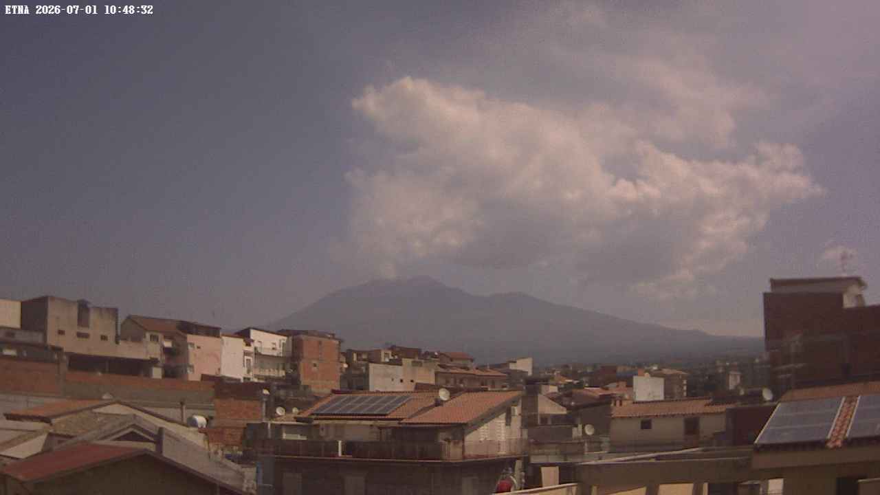immagine della webcam nei dintorni di Linguaglossa: webcam Paternò